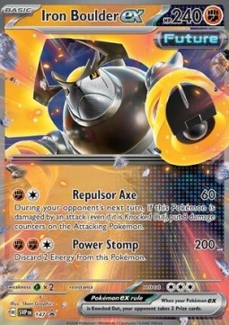 Iron Boulder ex SV Black Star Promos #147/248