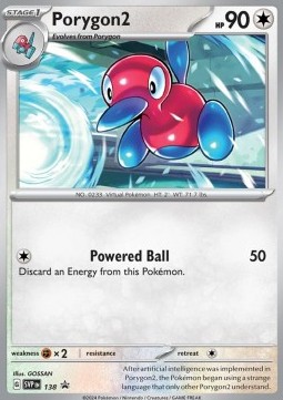 Porygon2 - SV Black Star Promos #138/248