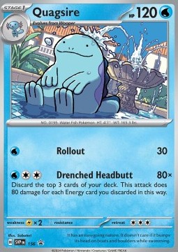 Quagsire - SV Black Star Promos #156/248