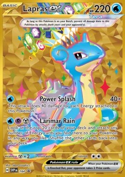 Lapras ex - SV Black Star Promos #164/248