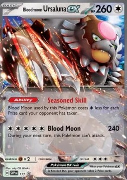 Bloodmoon Ursaluna ex SV Black Star Promos #177/248