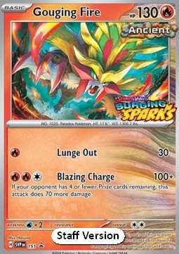 Gouging Fire SV Black Star Promos #151/248