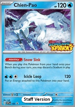 Chien-Pao SV Black Star Promos #152/248