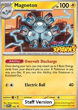 Magneton - SV Black Star Promos #153/248