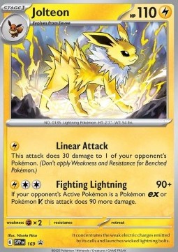 Jolteon - SV Black Star Promos #169/248
