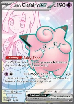 Lillie's Clefairy ex SV Black Star Promos #195/248