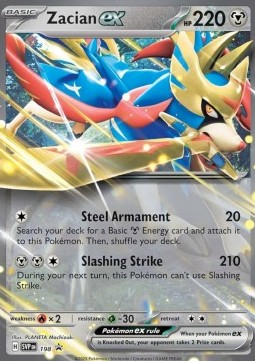 Zacian ex - SV Black Star Promos #198/248