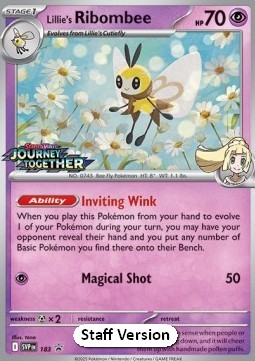 Lillie's Ribombee SV Black Star Promos #183/248