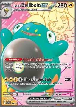 Iono's Bellibolt ex SV Black Star Promos #194/248