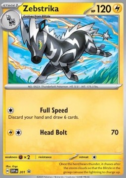 Zebstrika - SV Black Star Promos #201/248