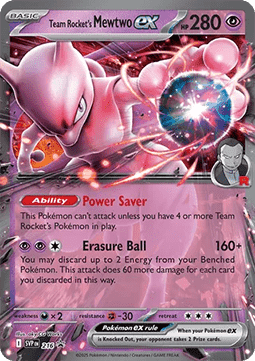 Team Rocket's Mewtwo ex SV Black Star Promos #216/248