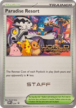 Paradise Resort SV Black Star Promos #224/248