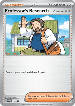 Professor's Research - Professor Birch SV Black Star Promos #221/248