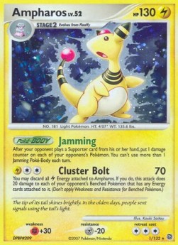 Ampharos Lv.52 Secret Wonders #1/132