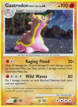 Gastrodon West Sea Lv.44 Secret Wonders #9/132