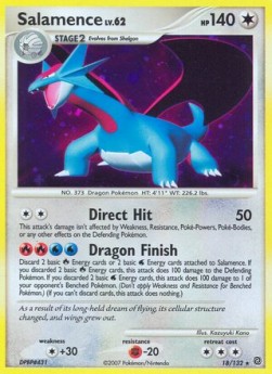 Salamence Lv.62 Secret Wonders #18/132