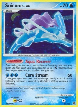 Suicune Lv.44 Secret Wonders #19/132