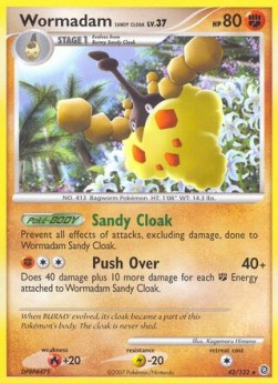 Wormadam Sandy Cloak Lv.37 Secret Wonders #42/132