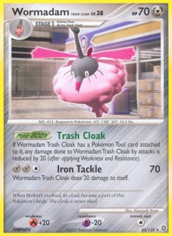 Wormadam Trash Cloak Lv.38 Secret Wonders #43/132