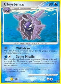 Cloyster Lv.40 Secret Wonders #47/132
