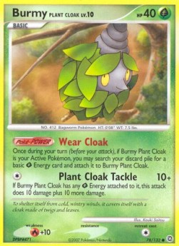 Burmy Plant Cloak Lv.10 Secret Wonders #78/132