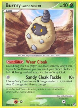 Burmy Sandy Cloak Lv.10 Secret Wonders #79/132