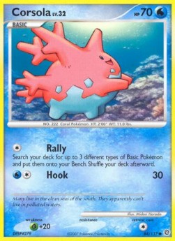 Corsola Lv.32 Secret Wonders #84/132