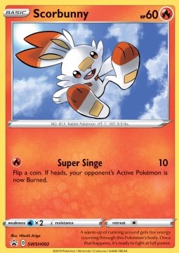 Scorbunny SWSH Black Star Promos #2/307