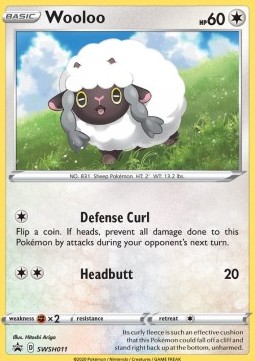 Wooloo SWSH Black Star Promos #011/307