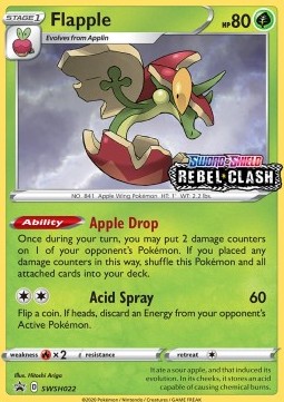 Flapple SWSH Black Star Promos #022/307