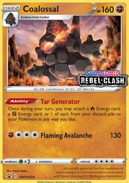 Coalossal SWSH Black Star Promos #024/307