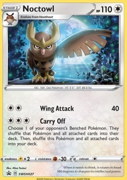 Noctowl - SWSH Black Star Promos #27/307