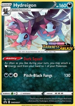 Hydreigon - SWSH Black Star Promos #037/307