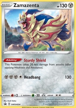 Zamazenta - SWSH Black Star Promos #034/307