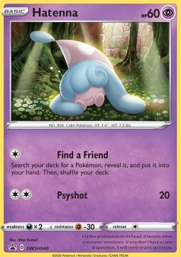 Hatenna SWSH Black Star Promos #040/307