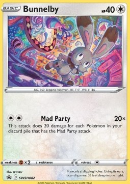 Bunnelby SWSH Black Star Promos #