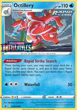 Octillery - SWSH Black Star Promos #089/307