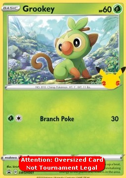 Grookey SWSH Black Star Promos #2/307