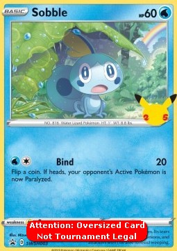 Sobble SWSH Black Star Promos #2/307