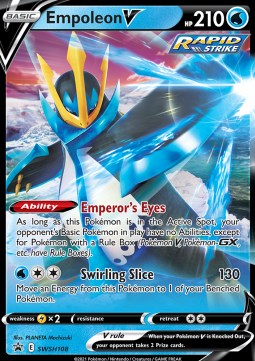 Empoleon V - SWSH Black Star Promos #108/307
