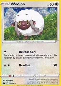Wooloo SWSH Black Star Promos #2/307