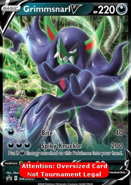Grimmsnarl V SWSH Black Star Promos #2/307