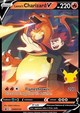 Lance's Charizard V SWSH Black Star Promos #133/307