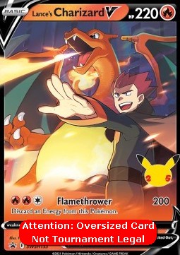 Lance's Charizard V SWSH Black Star Promos #2/307