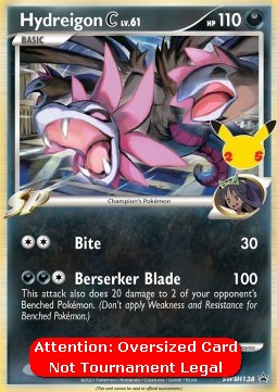 Hydreigon Lv.61 SWSH Black Star Promos #2/307