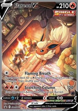 Flareon V SWSH Black Star Promos #2/307