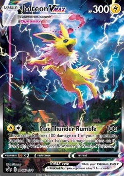 Jolteon VMAX SWSH Black Star Promos #184/307