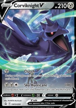 Corviknight V SWSH Black Star Promos #