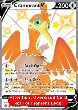 Cramorant V SWSH Black Star Promos #086/307