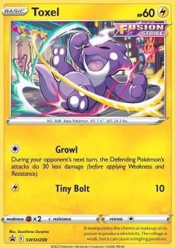 Toxel - SWSH Black Star Promos #209/307
